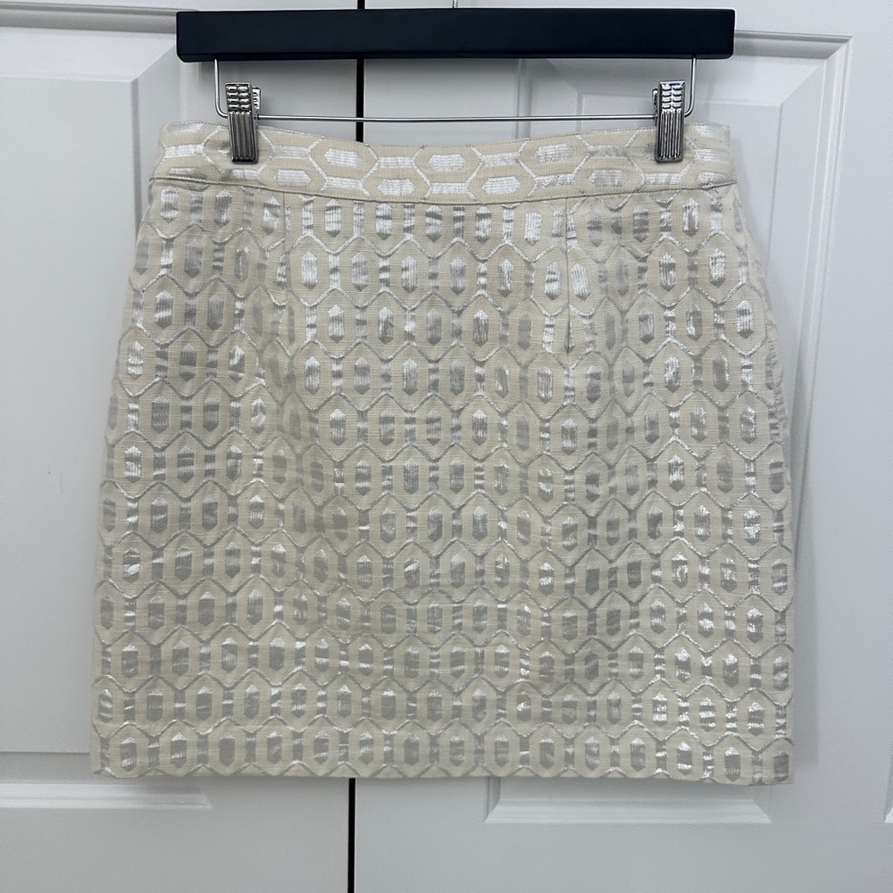 Banana Republic Shiny Party Skirt